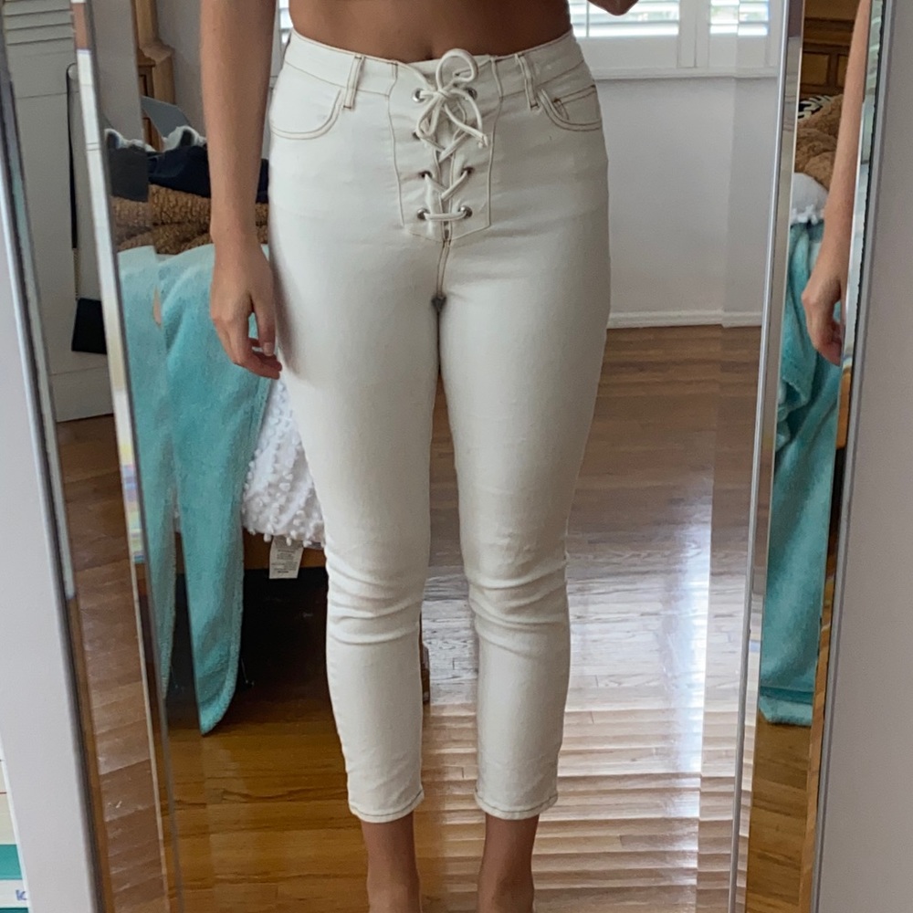 BDG white jeans